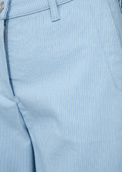 Rex Shorts Lyseblå Hvid Stribet Fra Freequent