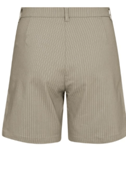 Sand Offwhite Stribet Rex Shorts Fra Freequent
