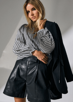 Sort Phoebe Shorts Fra Co Couture