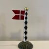Speedtsberg Lille Flag Grøn Hvid Harlekin