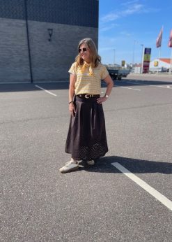 Stribet Numph Bluse Og Poppy Nederdel Fra Co Couture