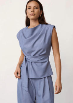 Blå Tenny Top Fra Co Couture