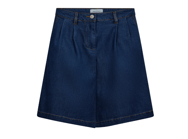 Bløde Denim Shorts Fra Freequent