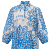 Bluse Style Love1578 I Blåt Print
