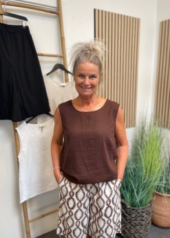 Brun Lava Top Fra Freequent