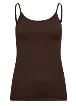 Brun Sonia Top Fra Freequent