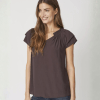 Brun Sunrise Bluse Fra Co Couture