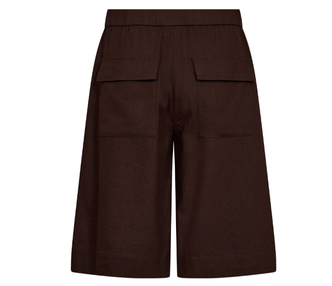 Brune Lava Shorts Med Lommer