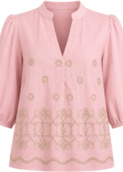 Costa Mani Rosa Miley Bluse