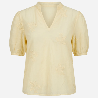 Emma Bluse I Gul Fra Continue