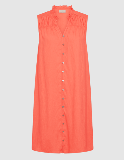 Freequent Sally Kjole Lys Orange