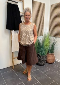Freequent Top Med Prikker Og Jules Bermuda