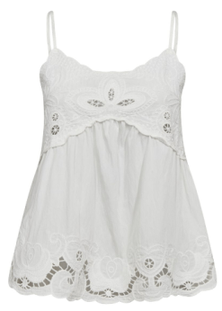 Hvid Astor Top Fra Co Couture