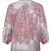 Love & Divine Bluse Love1578 Pink Paisley