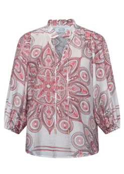 Love & Divine Bluse Love1578 Pink Paisley