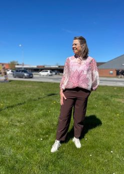 Love & Divine Bluse Pink Paisley Og Prepair Buks