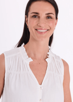 Sally Bluse I Hvid Fra Feequent