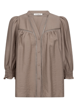 Sandfarvet Callum Lace Puff Fra Co Couture