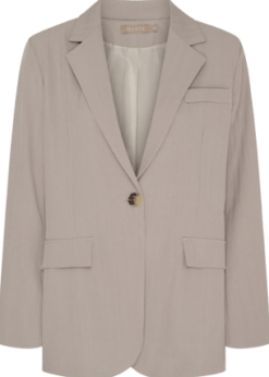 Sandfarvet Majken Blazer Fra Marta