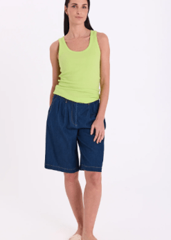 Solda Shorts I Blød Denim Fra Freequent