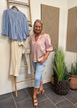 Stribet Knickers Fra Red Button Og Costa Mani Miley Bluse