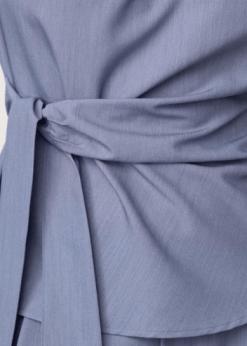 Tenny Top Denim Blue Fra Co Couture