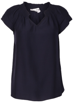 Co Couture Sunrice Top Navy