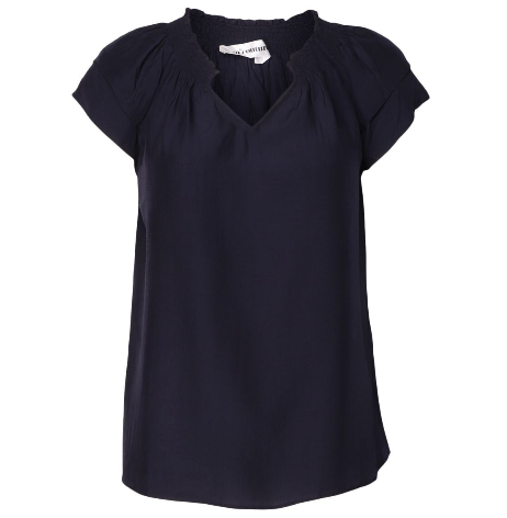 Co Couture Sunrice Top Navy