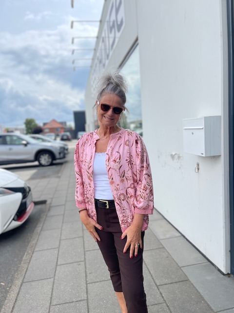 Marta Destiny Skjorte Rosa Print - Billede 2