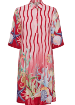 Marta Florielle Red Sea Kjole