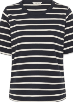 Part Two Ratana Navy/Hvid Stribet T-shirt