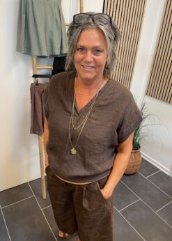 Marta Bellissima Bluse Mocca