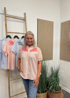 Continue Camilla Stripe Peach-Pink