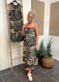 Marta Luliana Kjole Camouflage