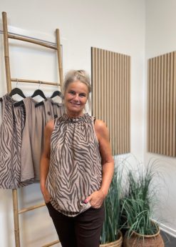 Marta Lucina Top Zebra Fango